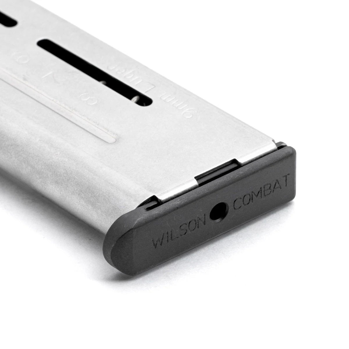 Wilson Combat 1911 Magazine, ETM, Compact, 9mm, 8 Round, Stainless | 500-9C8
