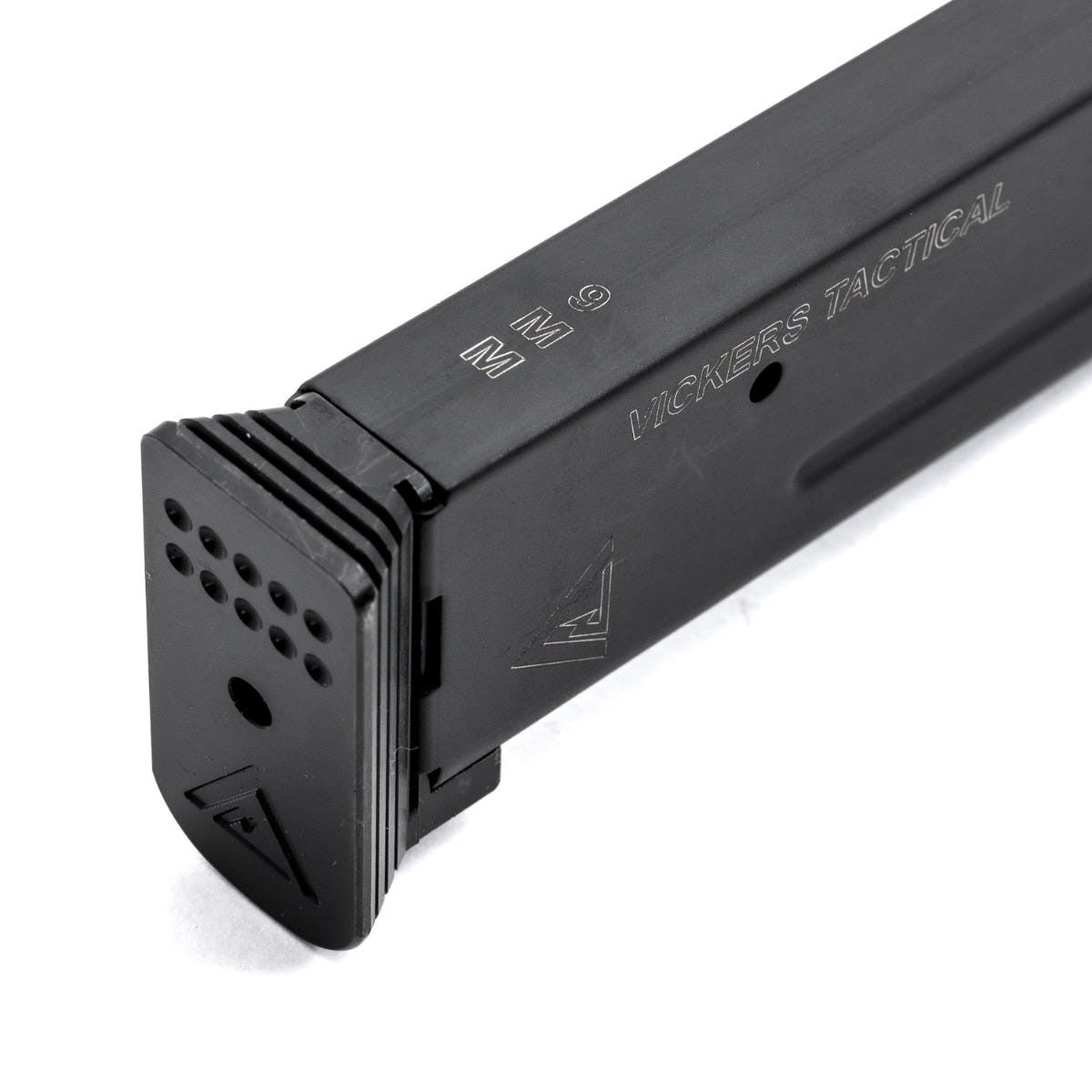 Wilson Combat 1911 Magazine, ETM Vickers Duty, Full-Size, 9mm, 10 Round, Black | 800-9FS10B