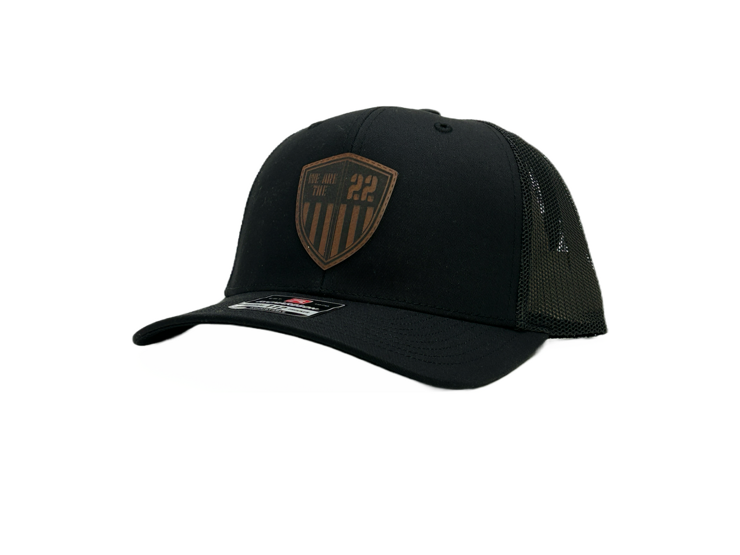 We Are The 22 Cap, Richardson 112, Leather Patch in Center