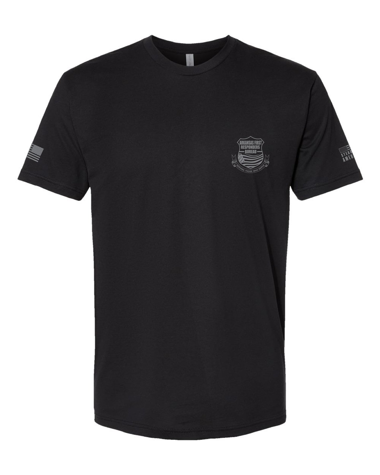 Arkansas First Responders Bureau, Short Sleeve T-Shirt, Black