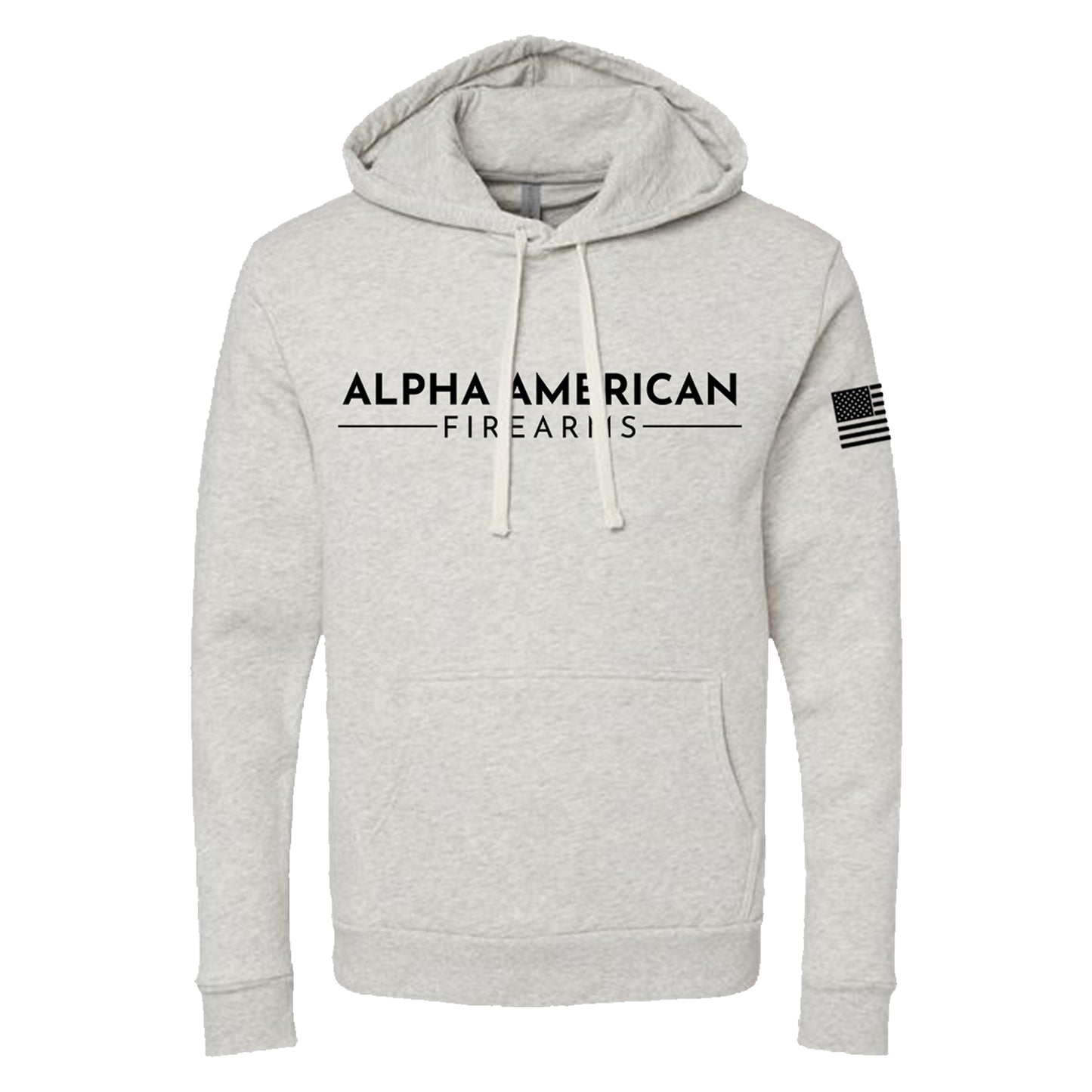 Alpha American Firearms, Hoodie, Oatmeal