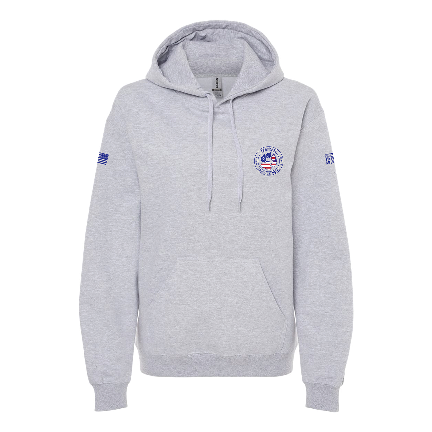 Arkansas Service Paws Hoodie