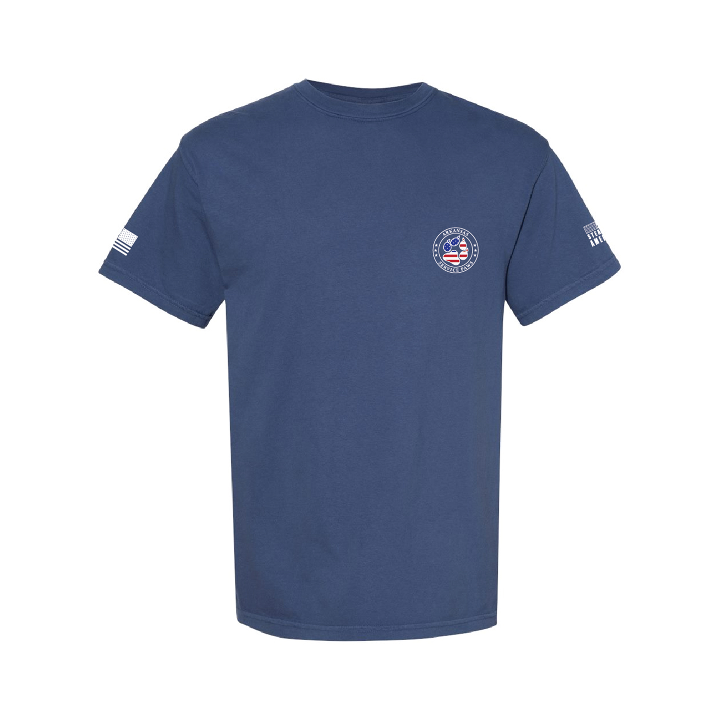 Arkansas Service Paws T-Shirt