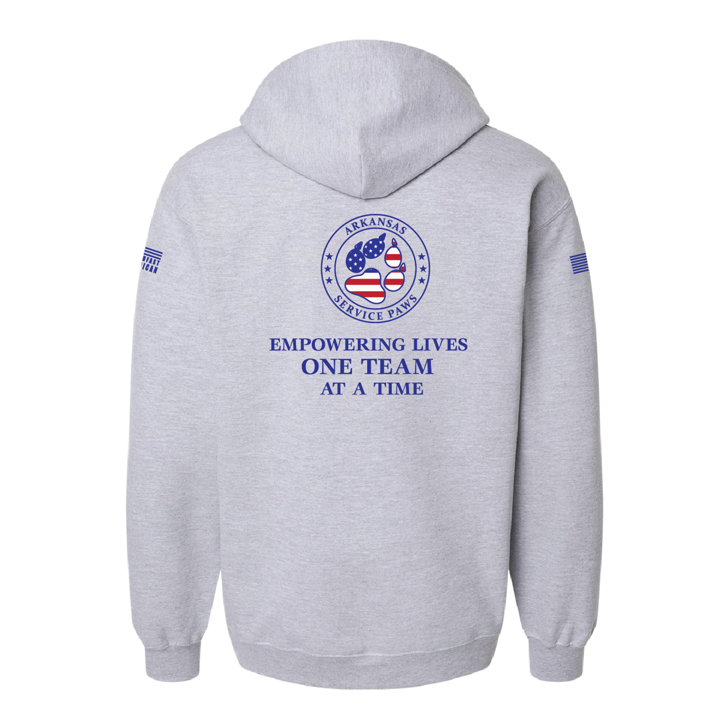 Arkansas Service Paws Hoodie