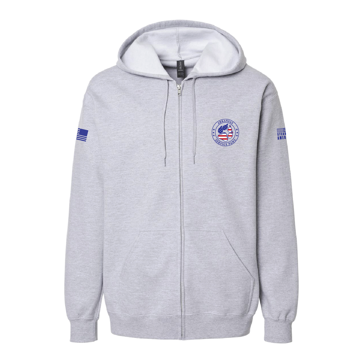 Arkansas Service Paws Hoodie