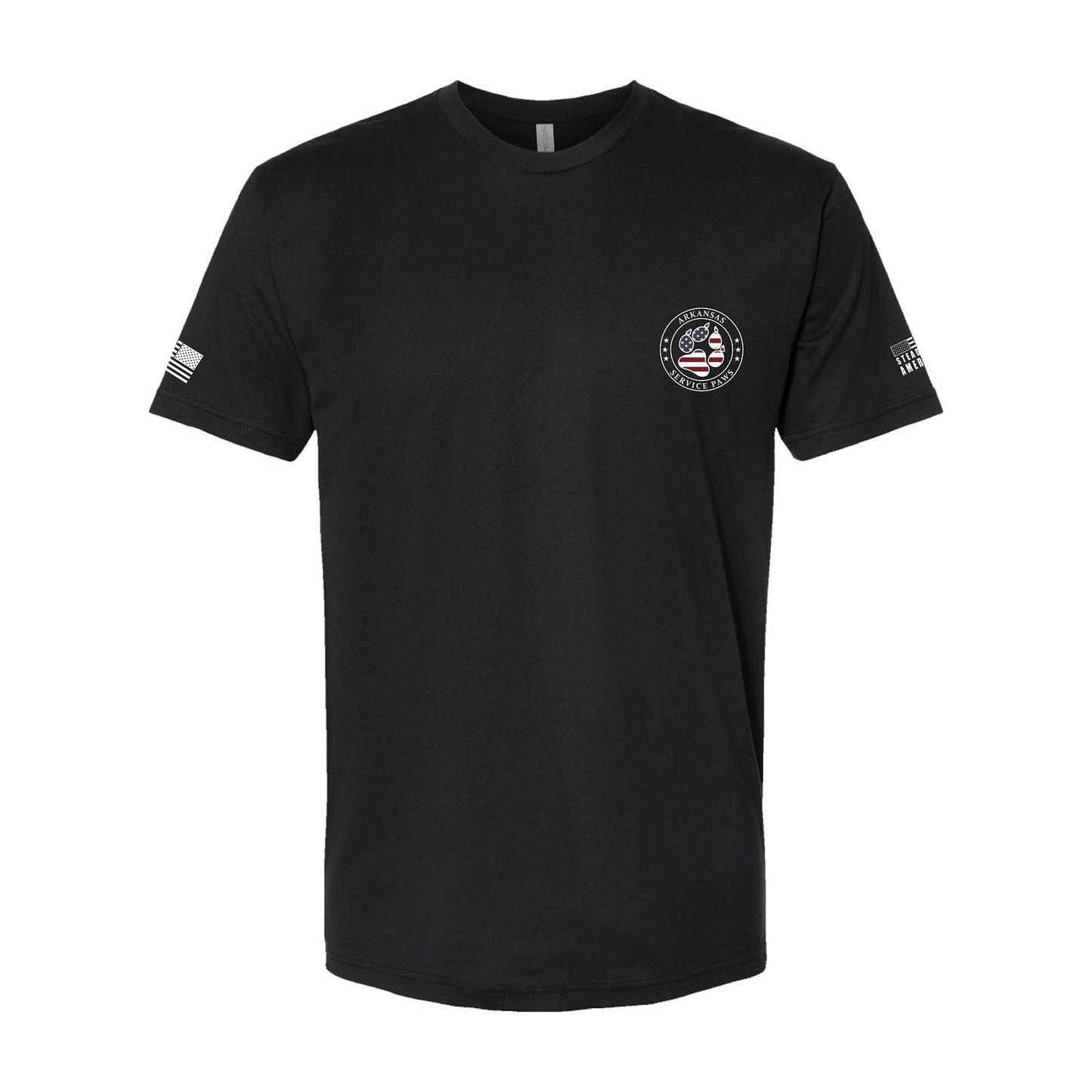 Arkansas Service Paws T-Shirt