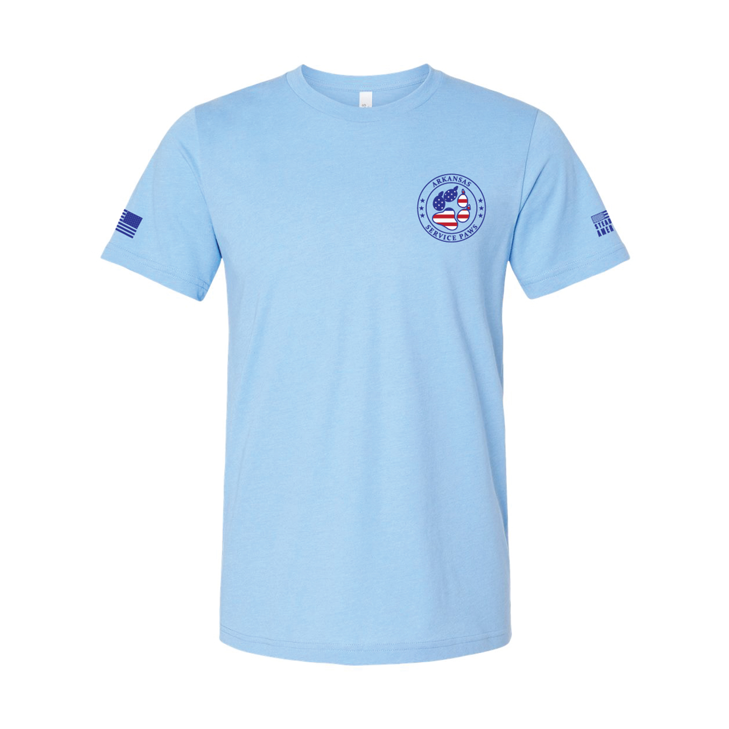 Arkansas Service Paws T-Shirt