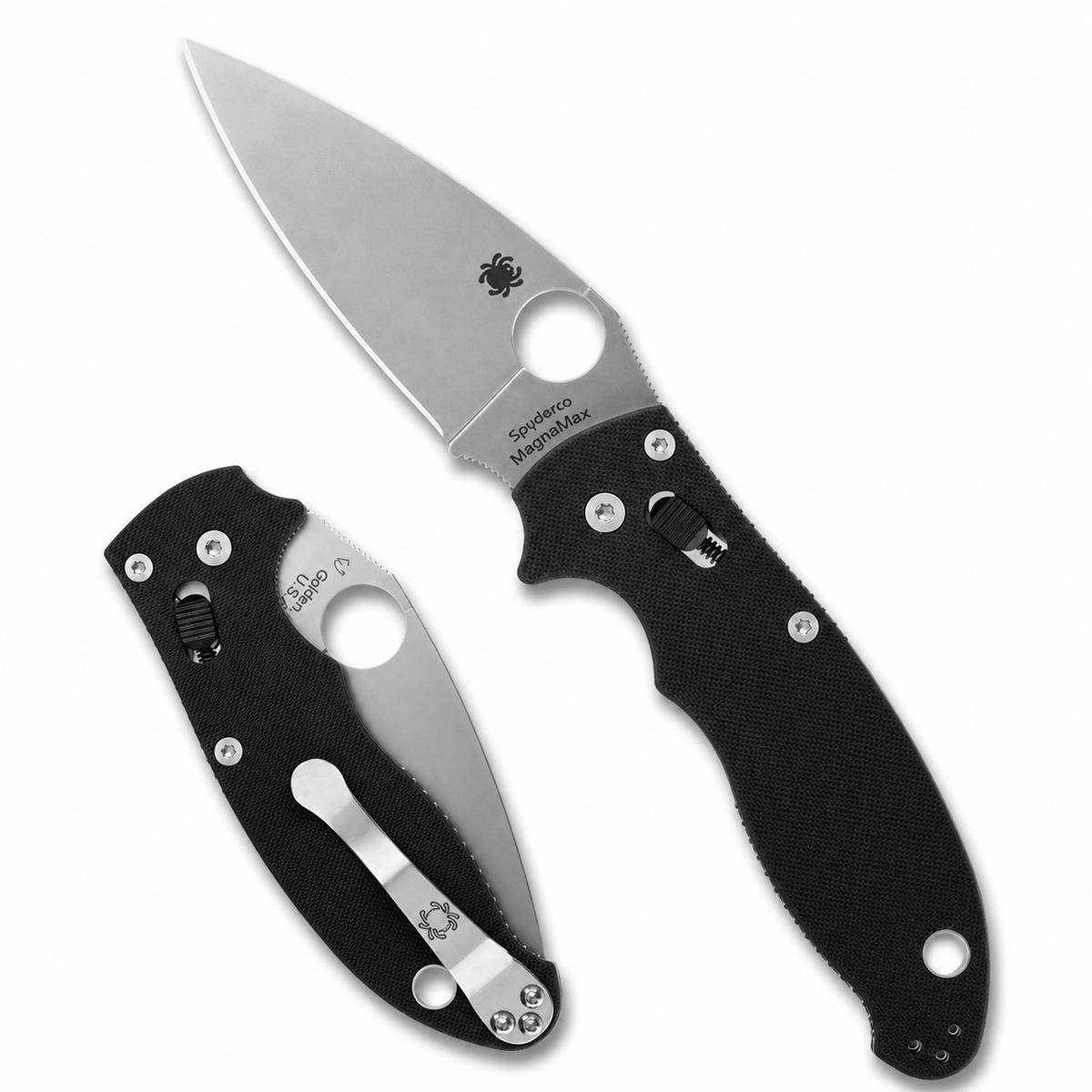 Spyderco - Manix 2 | C101GP2 Folding Knife - 3.375" MagnaMax