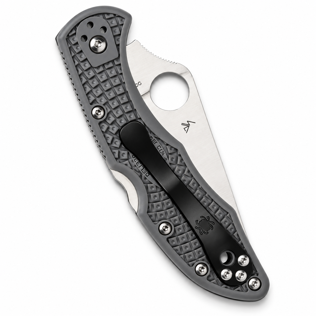 Spyderco - Delica 4 Lightweight - C11FPGY | Lockback | 2.88" VG-10 Satin | Gray FRN