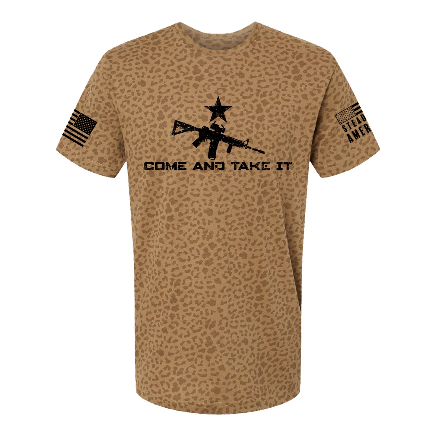 Come and Take It T-Shirt, Leopard Print