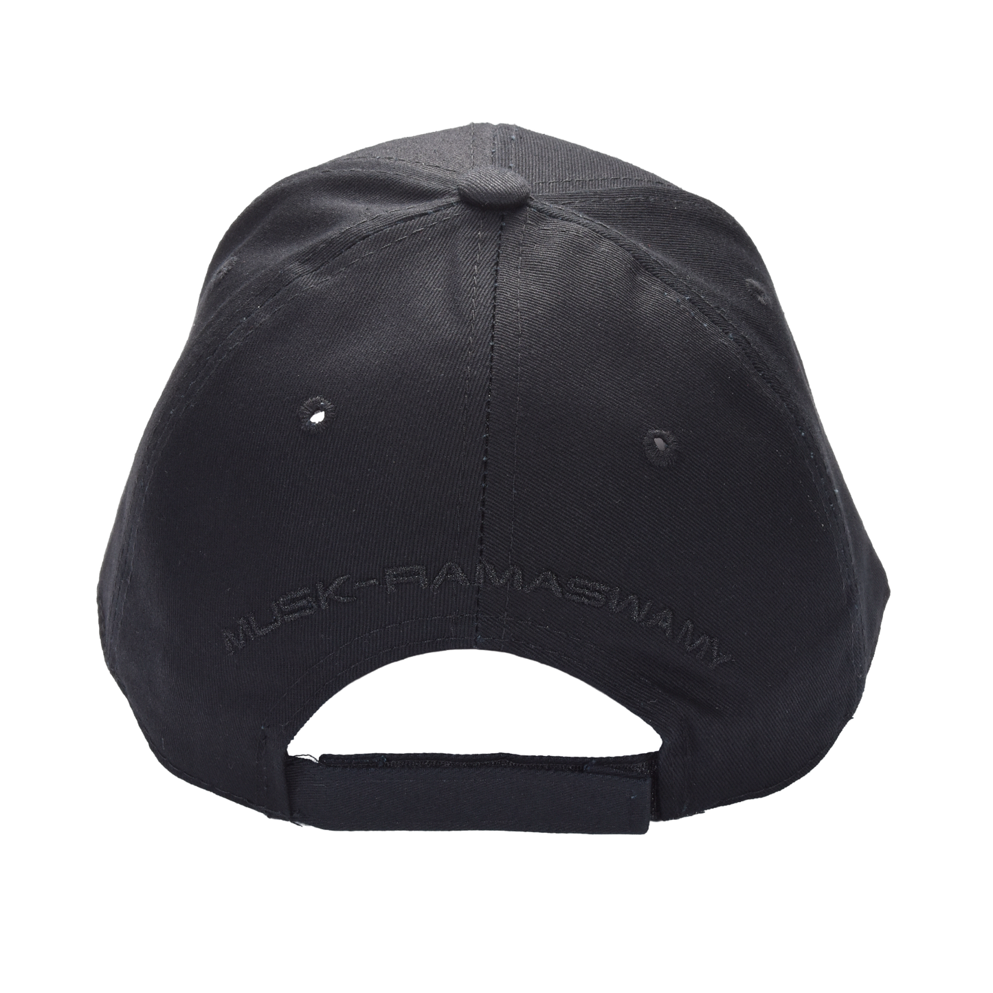 DOGE “Department of Government Efficiency” Cap ‒ Black / Musk-Ramaswamy Embroidery
