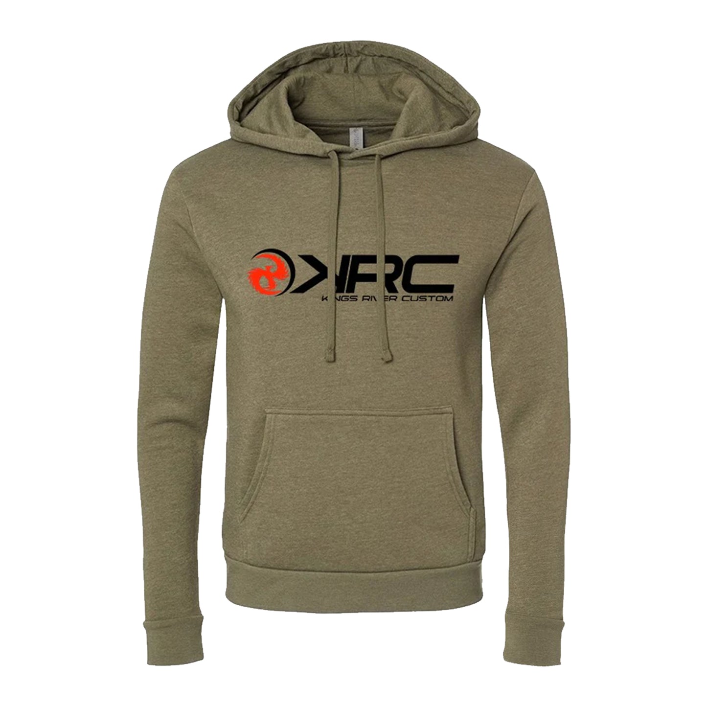 Kings River Custom - Hoodie, Heather Military Green