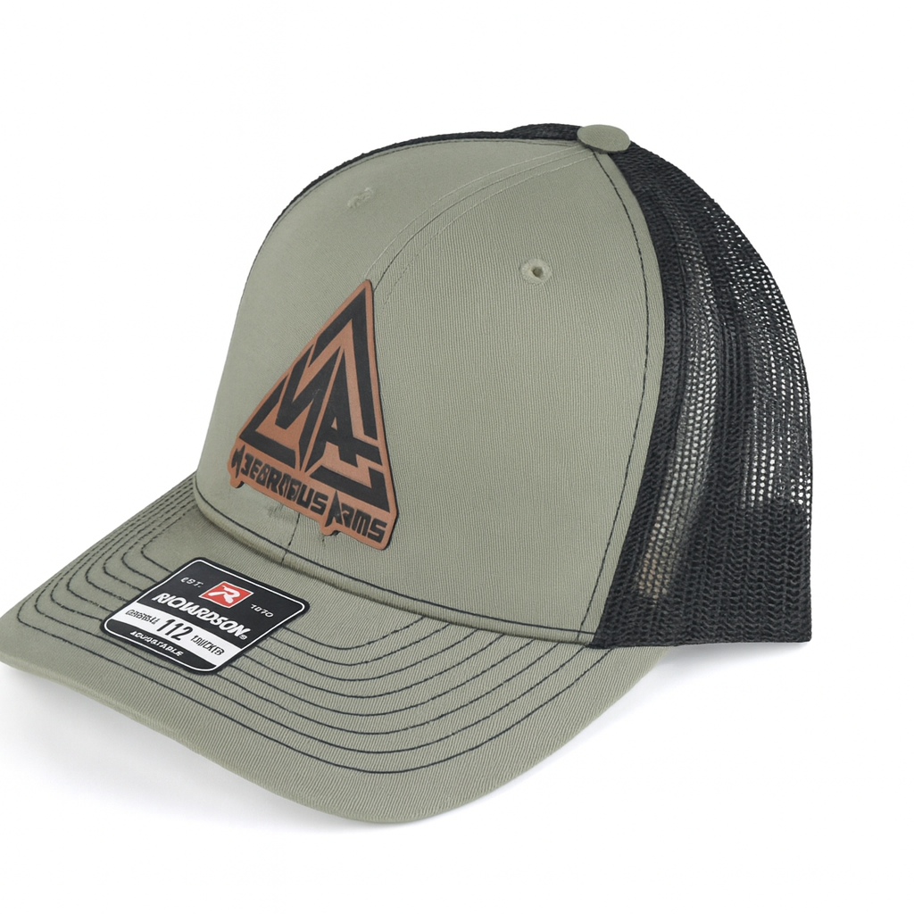 Nefarious Arms Cap, Richardson 112, Leather Patch