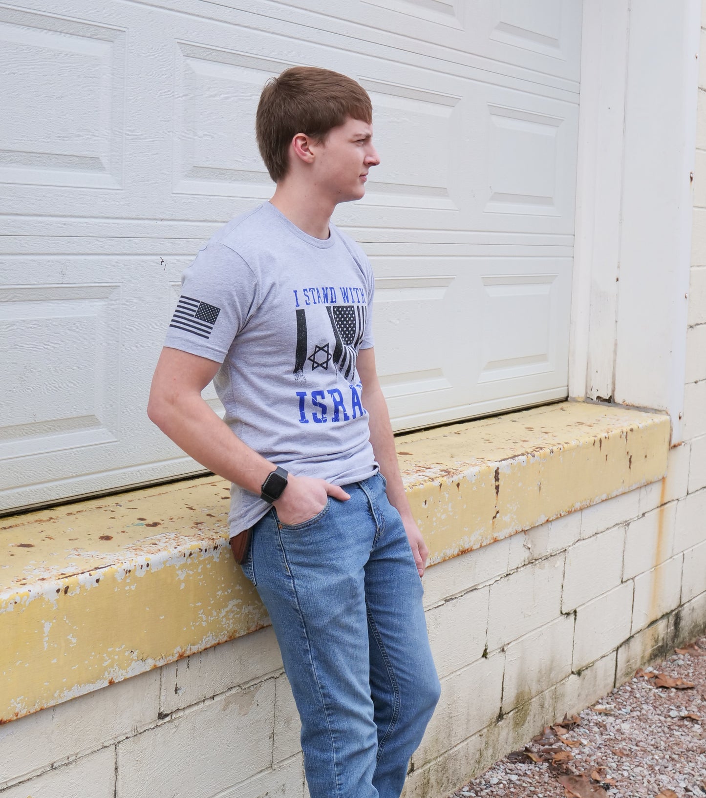 I Stand With Israel Shirt – Patriotic Faith Tee, Support Israel T-Shirt