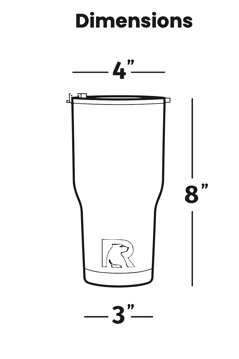 Expedition Outreach Tumbler, 30 oz., Matte Black