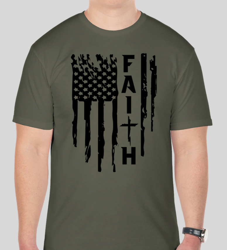 Faith Flag, Short Sleeve