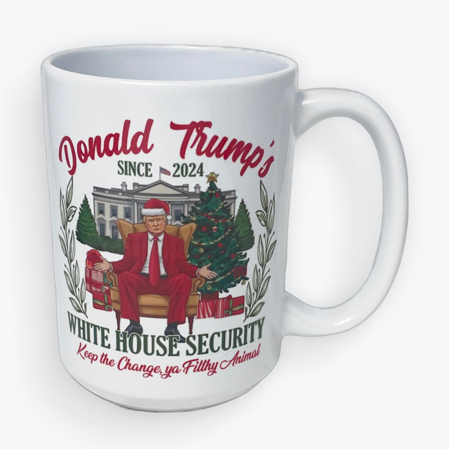 Donald Trump's White House Security Coffee Cup