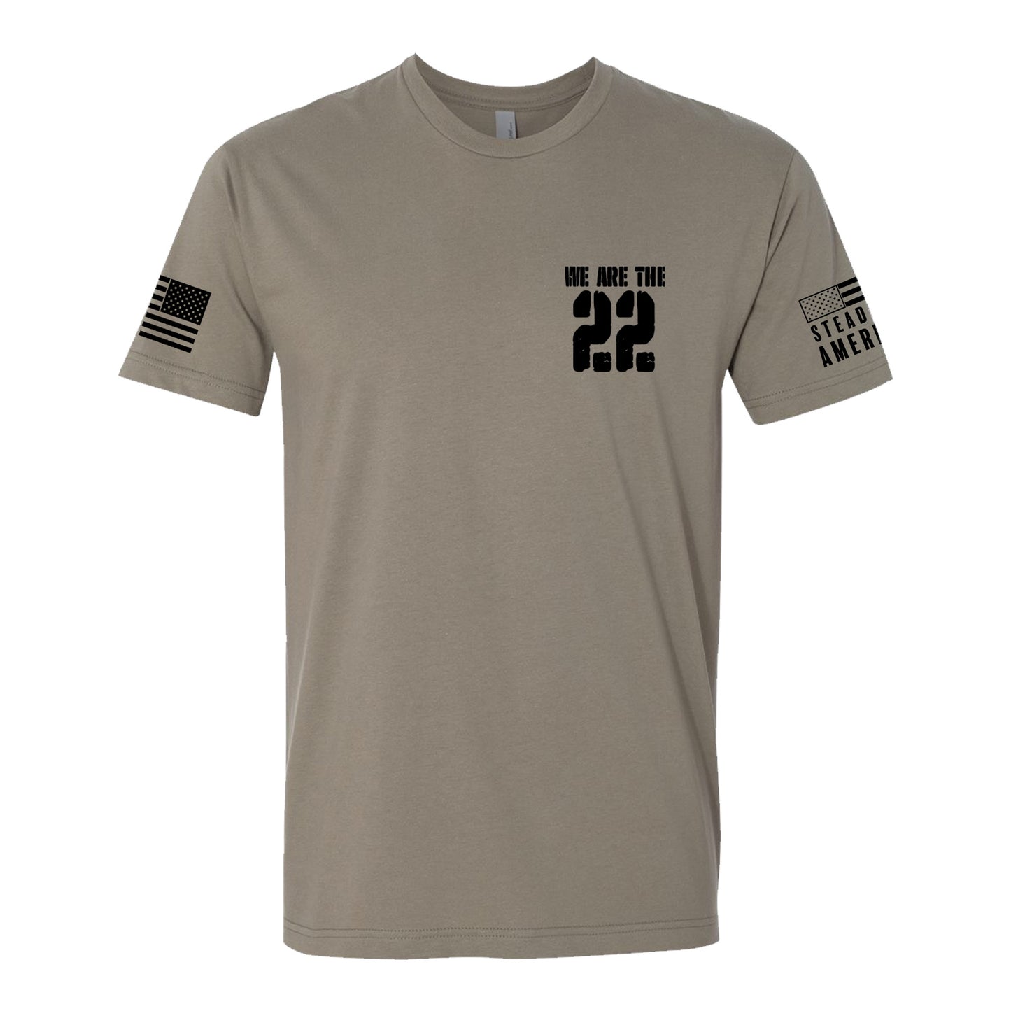 We Are The 22, Short Sleeve, F.D.E. (Flat Dark Earth)