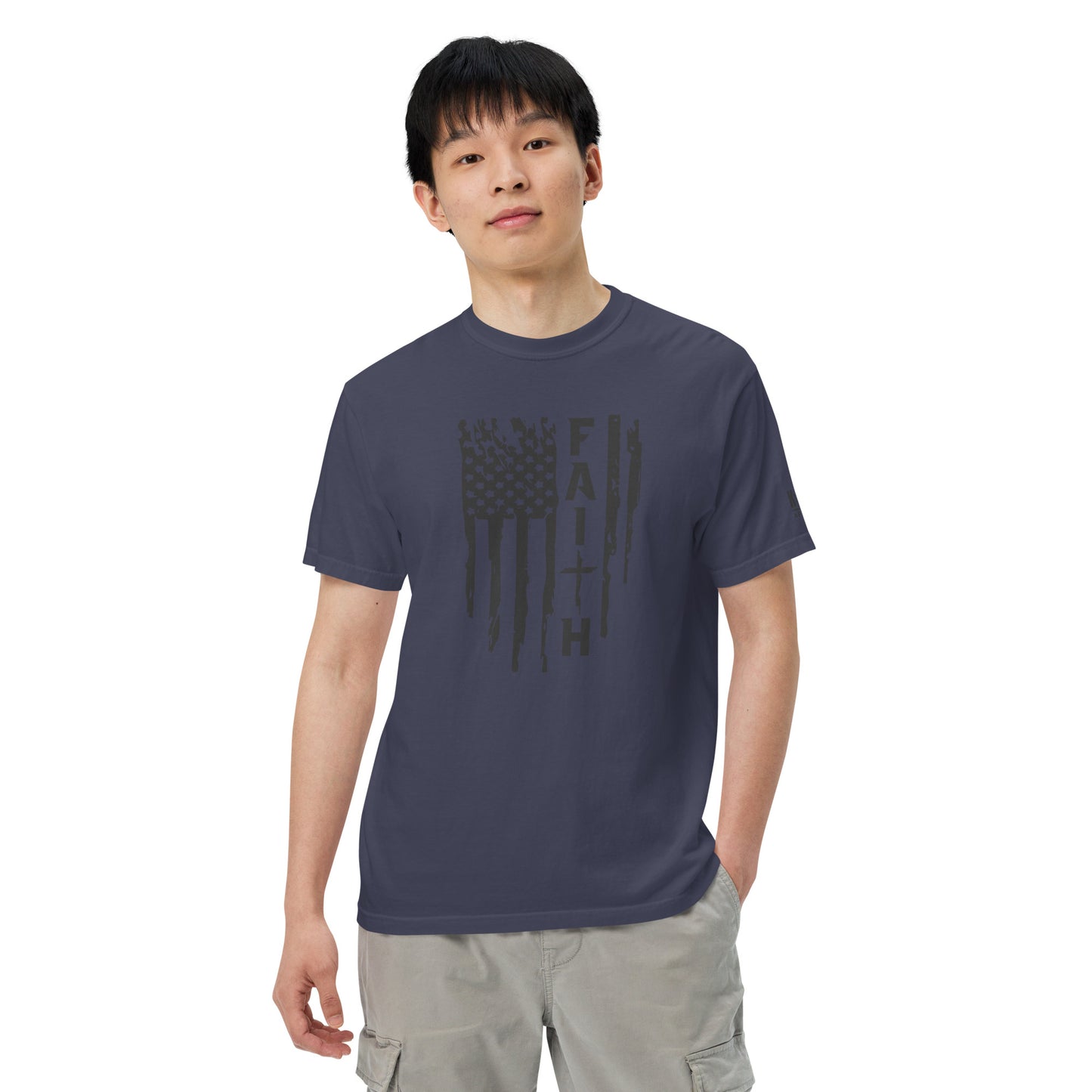 Faith Flag, Comfort Colors, Short Sleeve