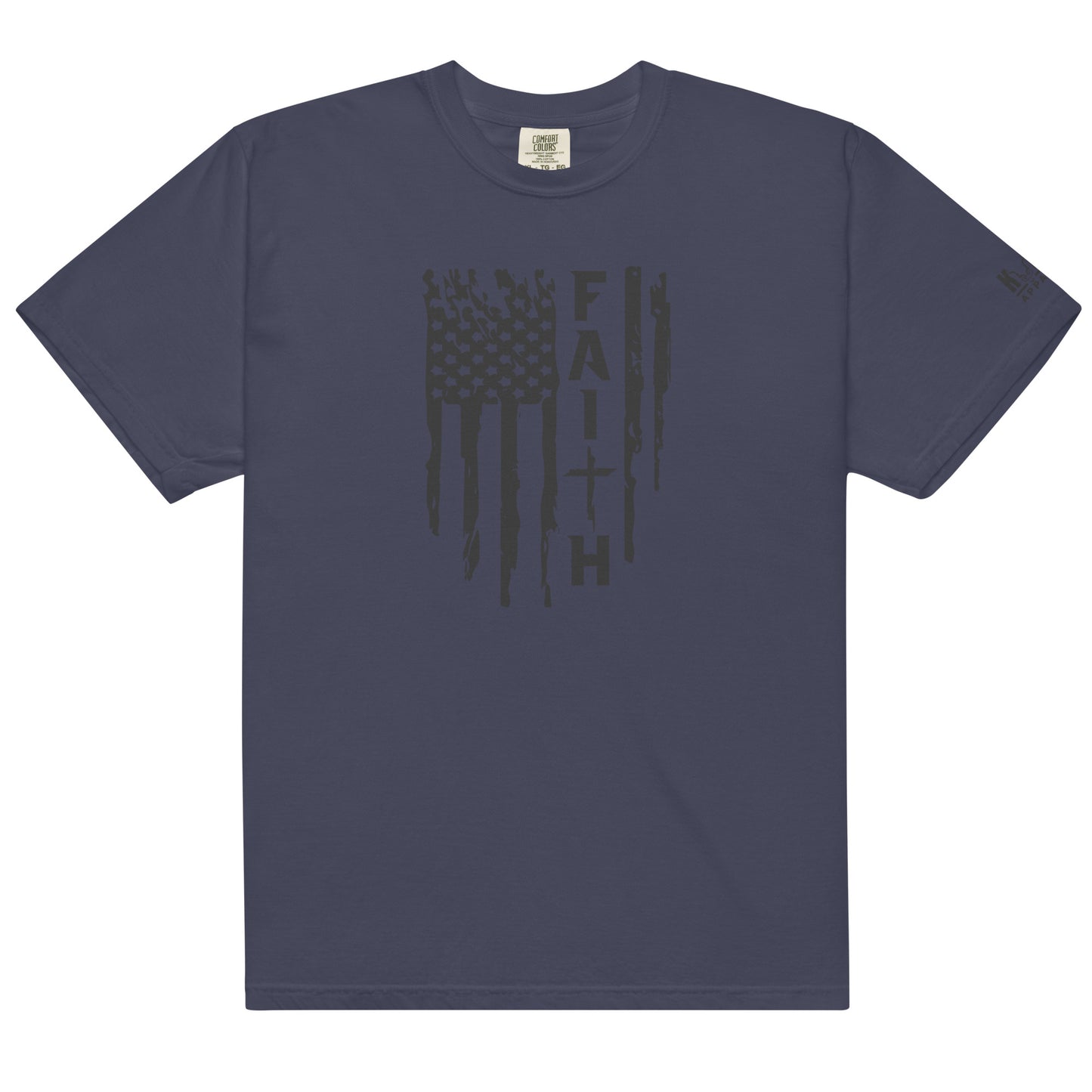 Faith Flag, Comfort Colors, Short Sleeve