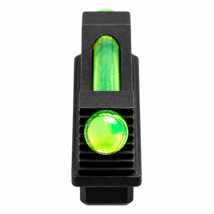 Wilson Combat Colt Python/Anaconda Snag-Free Front Sight, Green Fiber Optic, .180" | 1053FOG180