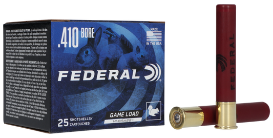 410 Gauge, Federal HH4136 Game-Shok, 3" 11/16 oz. 6 Shot, 25 per Box