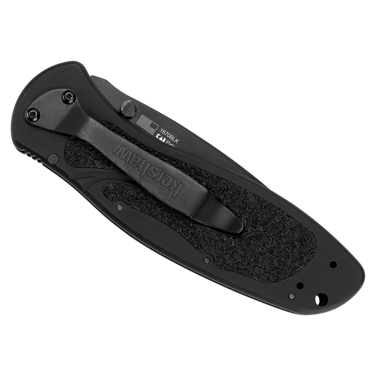 Kershaw - BLUR | 1670BLK Assisted Opening Knife - 3.4" 14C28N