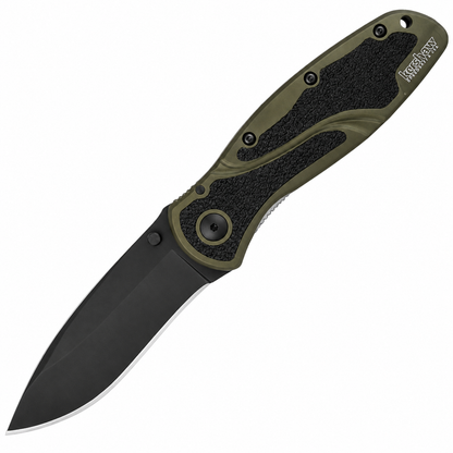 Kershaw - BLUR | 1670OLBLK Assisted Opening Knife - 3.4" 14C28N
