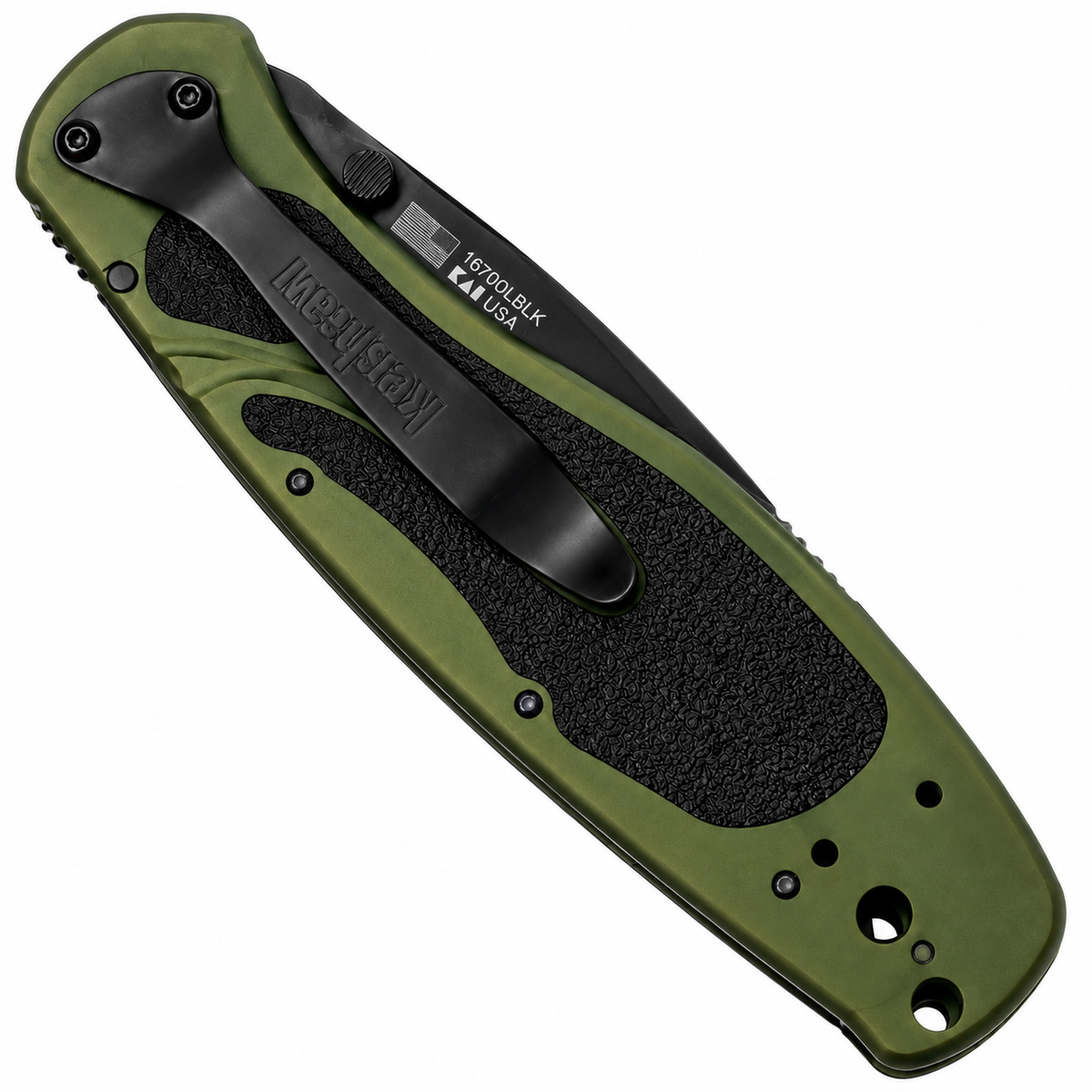 Kershaw - BLUR | 1670OLBLK Assisted Opening Knife - 3.4" 14C28N