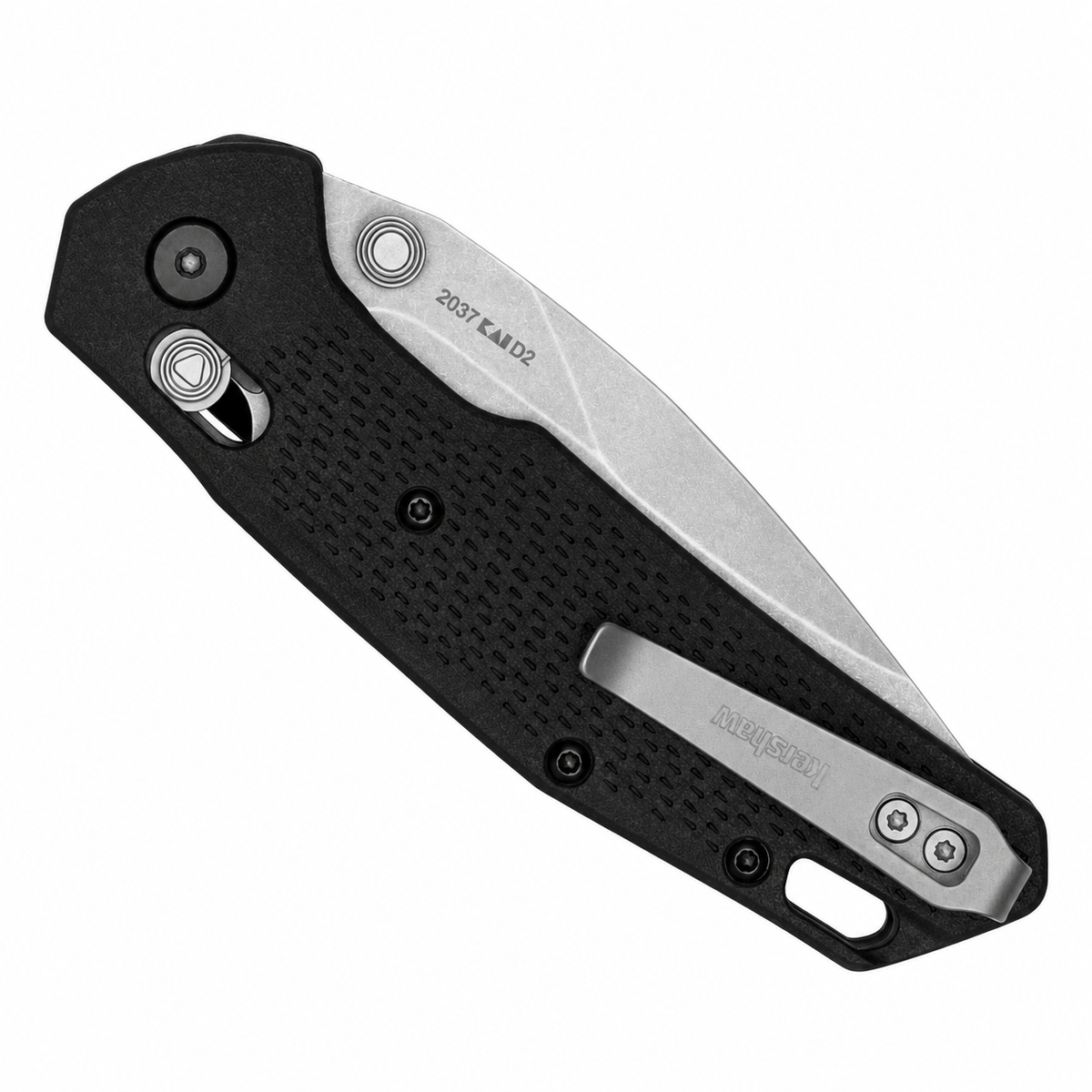 Kershaw - Heist - 2037 | DuraLock | 3.2" D2 Stonewash | Black GFN