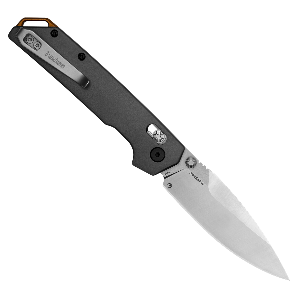 Kershaw - Iridium DuraLock | 2038 Folding Knife - 3.4" D2