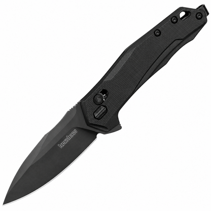Kershaw - Monitor - 2041 | DuraLock | 3" D2 Black Oxide | Black GFN