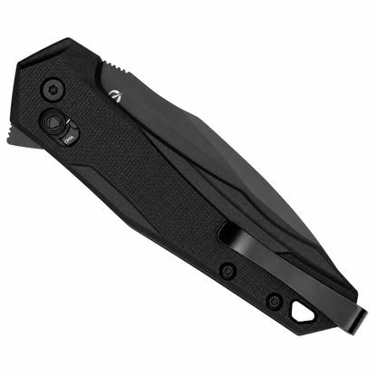 Kershaw - Monitor - 2041 | DuraLock | 3" D2 Black Oxide | Black GFN