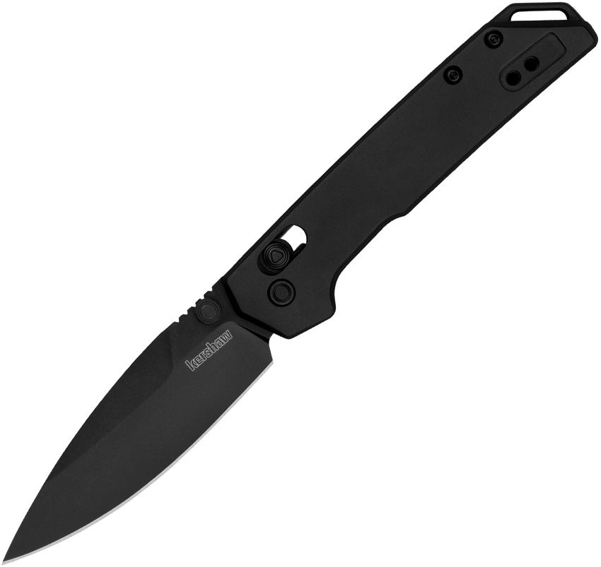 Kershaw - Mini Iridium | 2051BLK Folding Knife - 3" D2