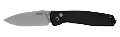 Kershaw Kindred 2053 Folding Knife - 3" D2 Blade, Black Aluminum Handle