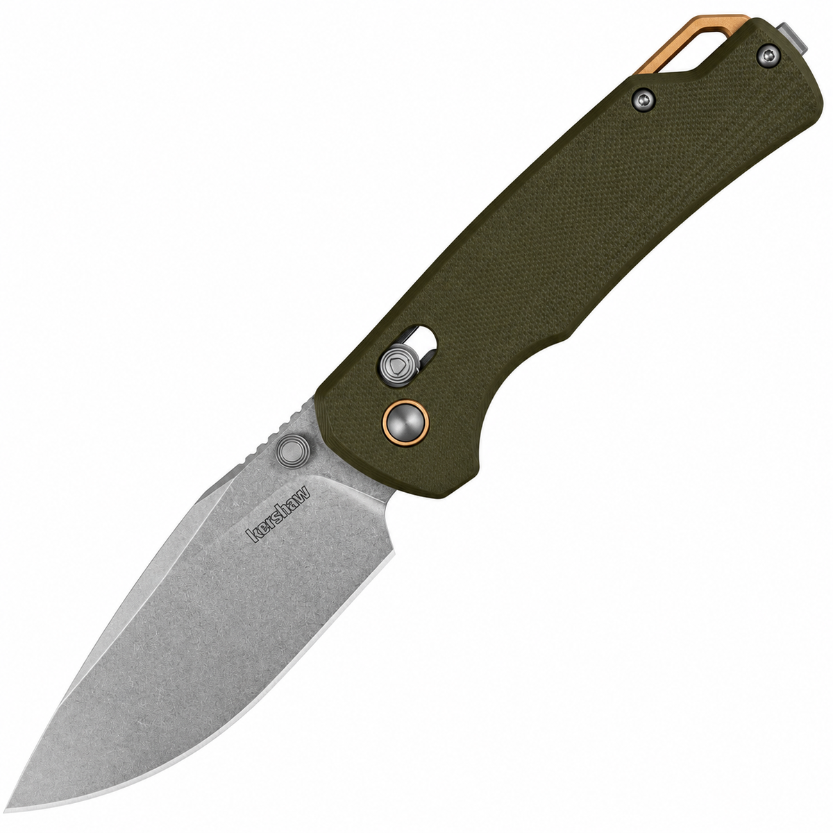 Kershaw - Proximal | 2058 Folding Knife - 3.15" D2 - Green G10