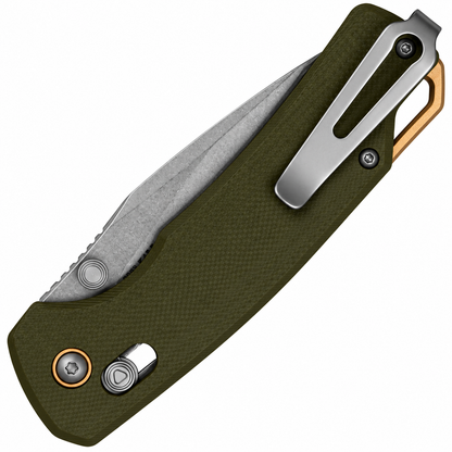 Kershaw - Proximal | 2058 Folding Knife - 3.15" D2 - Green G10