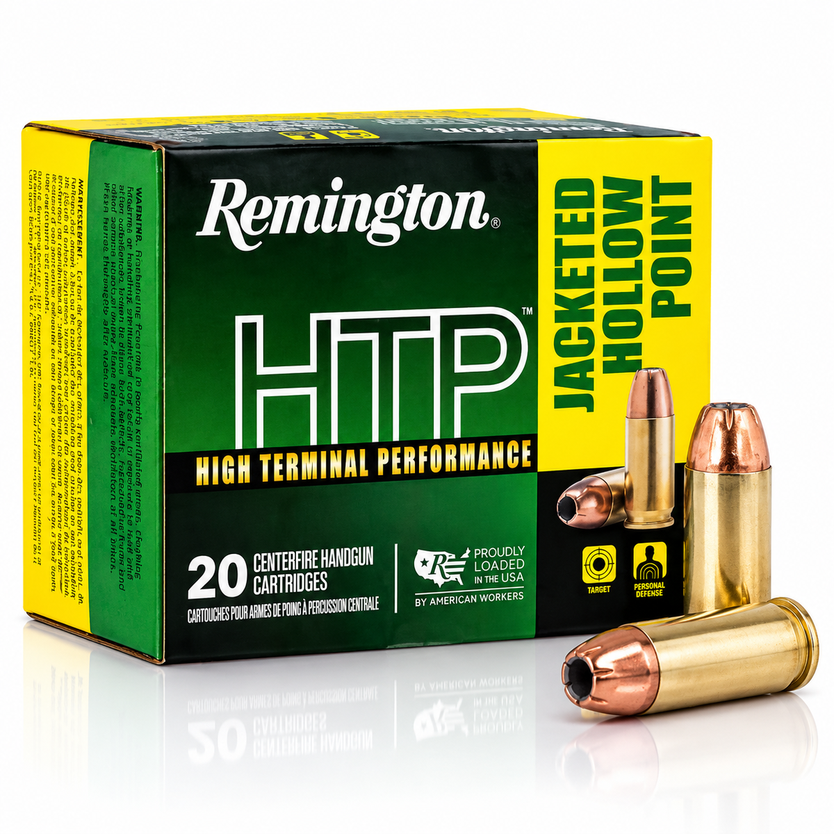 .45 Colt | Remington 23012 | 230 gr. | JHP | HTP™ | 20 Rounds