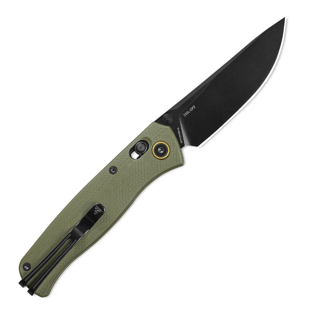 SRM - Medal | 255L-GP2 Folding Knife - 3.2" 10Cr15CoMoV
