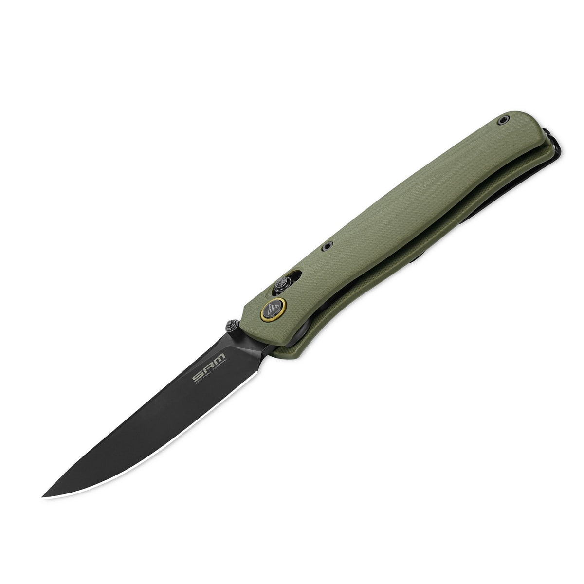 SRM - Medal | 255L-GP2 Folding Knife - 3.2" 10Cr15CoMoV