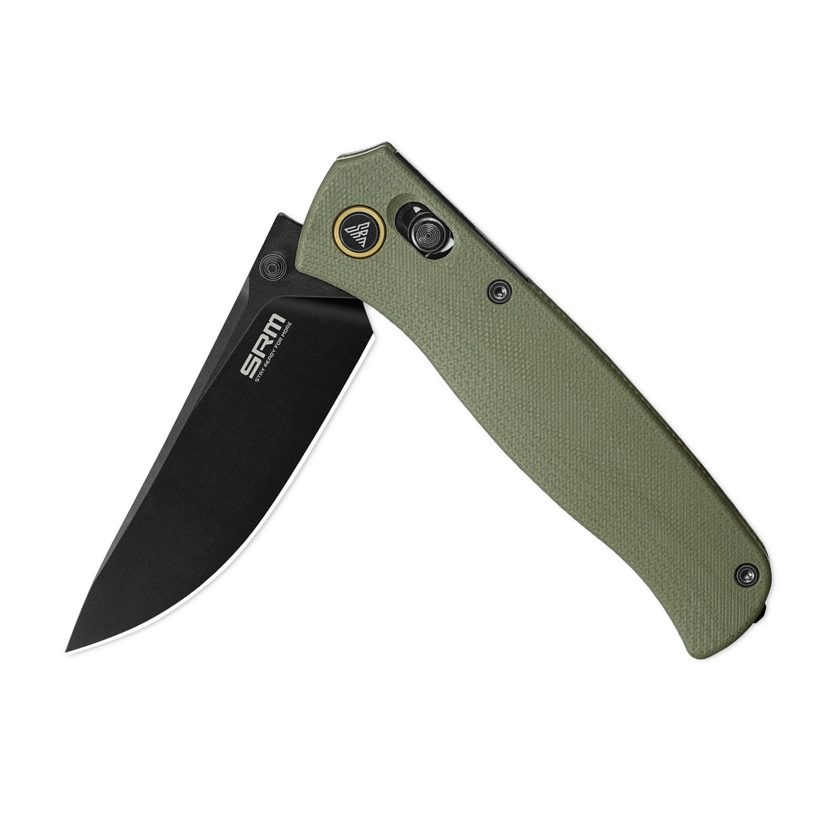 SRM - Medal | 255L-GP2 Folding Knife - 3.2" 10Cr15CoMoV