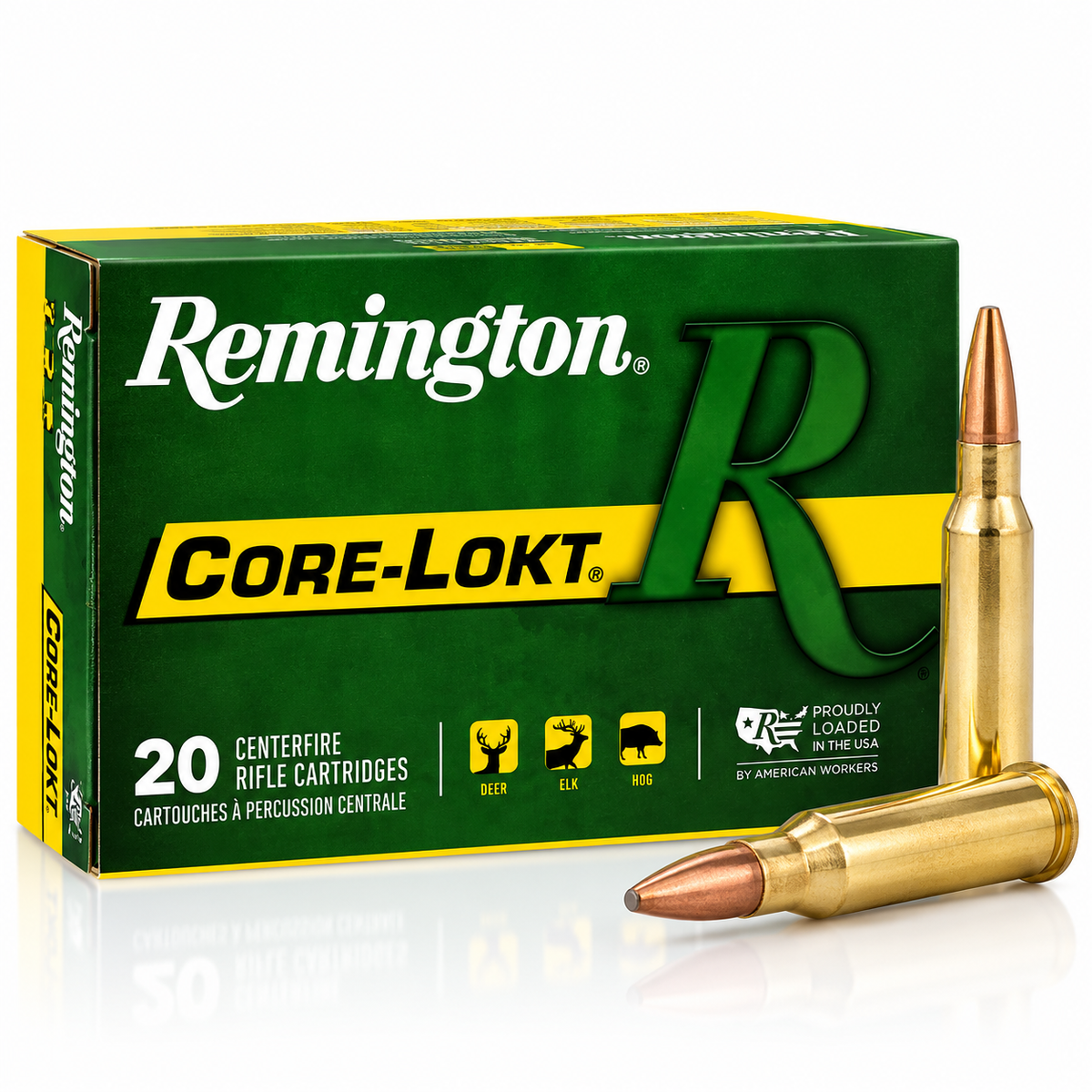 7mm Rem. Mag. | Remington 29487 | 150 gr. | Pointed Soft Point | Core-Lokt® | 20 Rounds