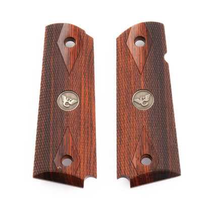 Wilson Combat 1911 Full-Size Double Diamond Grips, Bevel Bottom - Cocobolo | 351AFS