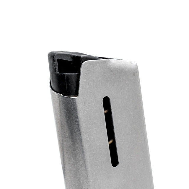 Wilson Combat 1911 Magazine, Full-Size, .45 ACP, 8 Round, Stainless, Lo-Profile Steel Base Pad | 47DC
