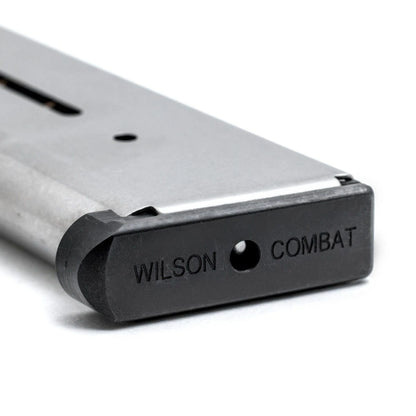 Wilson Combat 1911 Magazine, Full-Size, .45 ACP, 8 Round, Stainless, Lo-Profile Steel Base Pad | 47DC