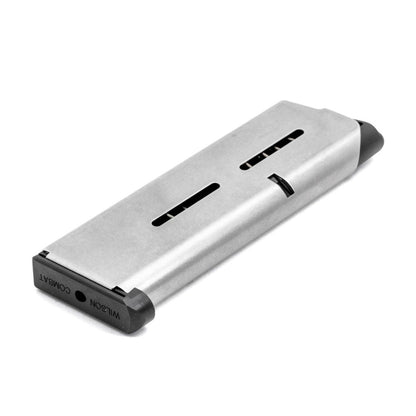 Wilson Combat 1911 Magazine, HD/+P, Compact, .45 ACP, 6 Round, Stainless | 47OXC-HV