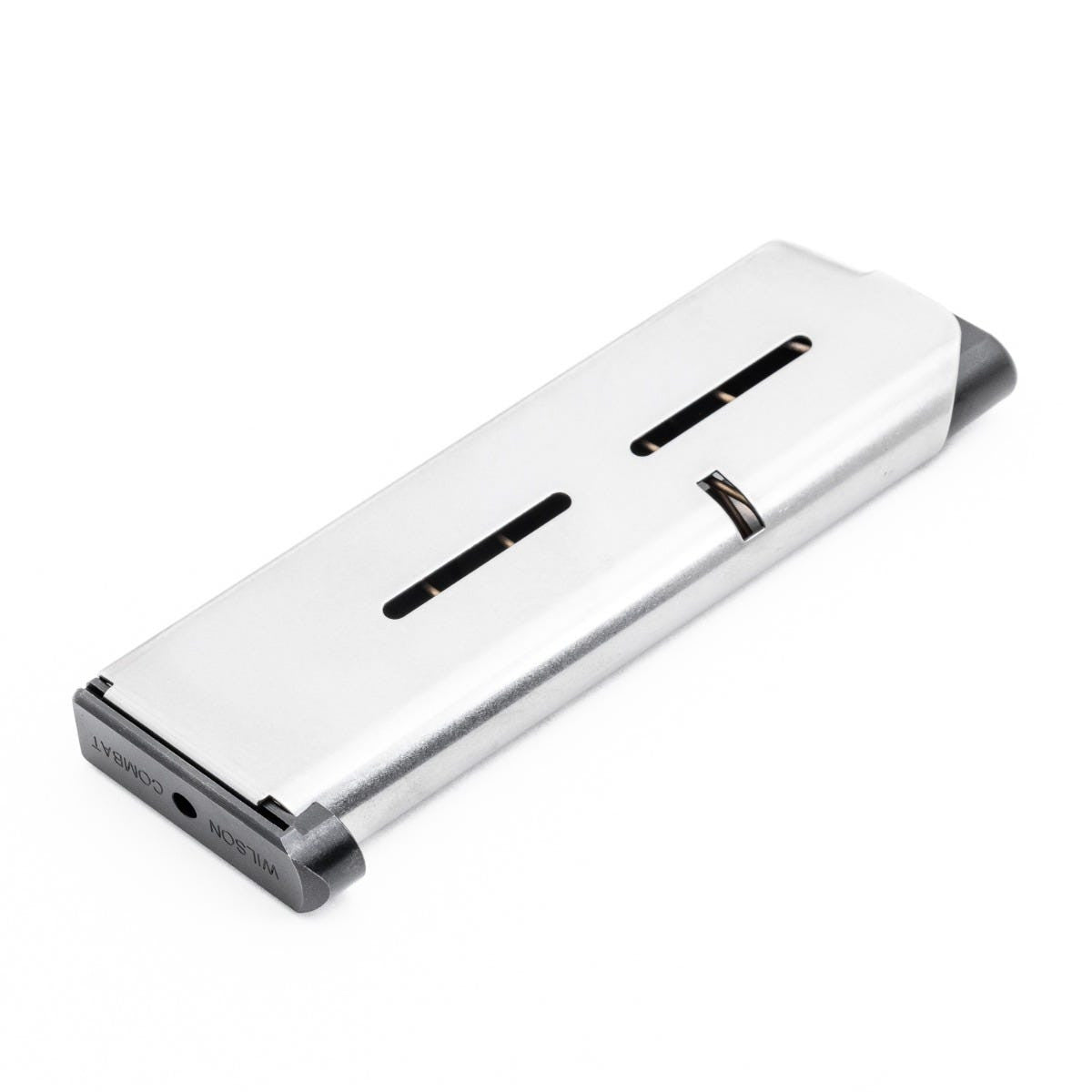 Wilson Combat 1911 Magazine, Compact, .45 ACP, 7 Round, Lo-Profile Steel Base Pad | 47OXC
