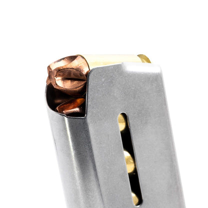 Wilson Combat 1911 Magazine, Compact, .45 ACP, 7 Round, Lo-Profile Steel Base Pad | 47OXC