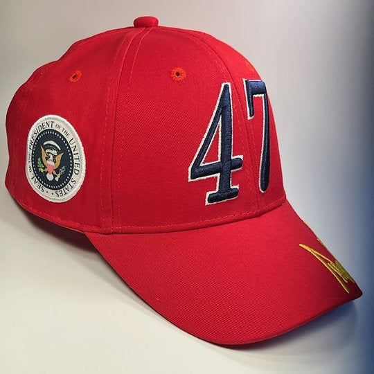 Red 47 Trump Cap