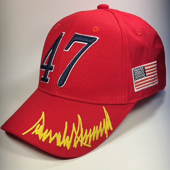 Red 47 Trump Cap